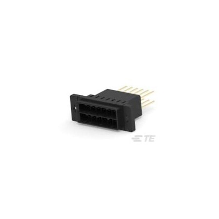 Te Connectivity Board Connector, 12 Contact(S), 2 Row(S), Plug 8-178563-4